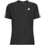 Svarta Kortärmade T-shirts från adidas i Storlek XL för Herrar 