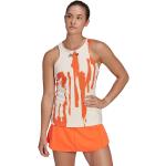 Orange Ärmlösa Tenniströjor från adidas på rea i Storlek M för Damer 