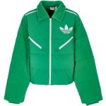 Streetwear Gröna Dunjackor från adidas i Sammet för Damer 
