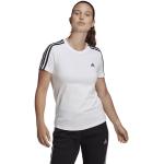 Vita T-shirts från adidas i Storlek XL i Bomull för Damer 