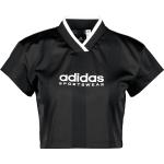 Svarta T-shirts från adidas Tiro på rea i Storlek XS i Bomull för Damer 