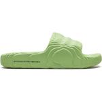 Gröna Damtofflor från adidas Adilette med öppen tå i Gummi 