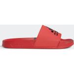 Röda Slip in-sandaler från adidas Adilette på rea i storlek 43 med Slip-on i Syntet för Damer 