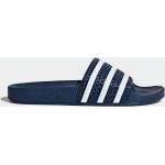 Blåa Slip in-sandaler från adidas Adilette för Damer 