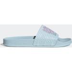Blåa Slip in-tofflor från adidas Adilette på rea i storlek 39 med Slip-on i Syntet för Damer 
