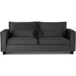 Adore Loungesoffa 3-sits soffa - Silvergrå (sammet)