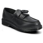 Adrian Mono Black Smooth Designers Loafers Black Dr. Martens