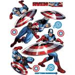 AG Design Marvel Captain America väggklistermärke,