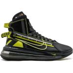 Svarta Höga sneakers från Nike Air Max 720 med Snörning med rundad tå i Gummi för Flickor 