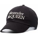 Streetwear Svarta Queen Herrkepsar med broderi från Alexander McQueen på rea 