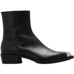 Punkiga Svarta Ankle-boots från Alexander McQueen i Läder för Herrar 