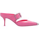 Rosa Slip in-sandaler från Alexander McQueen på rea i Läder för Damer 