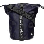 All Day Bucket Unikko Bags Bucket Bag Navy Marimekko
