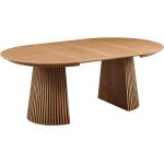 Moderna Runda matbord förlängningsbara för 4 personer med diameter 160cm i Ek 