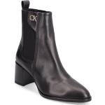 Svarta Ankle-boots från Calvin Klein i storlek 36 