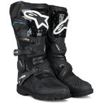 MC/Biker wear Svarta Gore Tex Biker-boots från Alpinestars för Herrar 