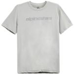 Silvriga Tränings t-shirts från Alpinestars för Herrar 
