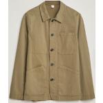 Altea Soft Cotton Shirt Jacket Olive