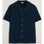 Mörkblåa Kortärmade Kortärmade skjortor från Altea i Storlek M för Herrar 