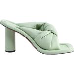 Sommar Gröna Sandaletter från Ambush på rea med Fyrkantig tå i Läder för Damer 