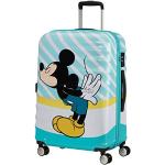 Blåa Disney Resväskor på hjul från American Tourister 64 l för Herrar 