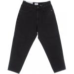 Streetwear Svarta Slim fit jeans i Denim för Herrar 