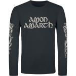 Amon Amarth Långärmad tröja - Horse - S XXL - för Herr - svart