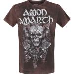 Amon Amarth T-shirt - Carved Skull - S L - för Herr - brun