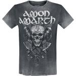 Amon Amarth T-shirt - Carved Skull - S 4XL - för Herr - mörkgrå