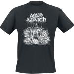 Svarta Amon Amarth Band t-shirts i Storlek XL i Bomull för Herrar 