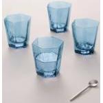 Blåa Dricksglas 4 delar i Glas 