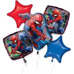 Flerfärgade Spiderman Ballonger från Amscan 