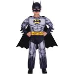 Gråa Batman Superhjältar maskeradkläder för barn från Amscan 