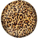 Leopard-mönstrade Flerfärgade Ballongtyngder från Amscan 