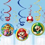 Super Mario Bros Mario Inredningsdetaljer från Amscan 