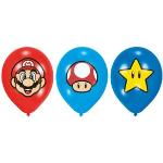 Super Mario Bros Mario Ballonger från Amscan 