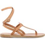 Sommar Bruna Flip-flops från Ancient Greek Sandals med Klackhöjd till 3cm för Damer 