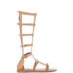 Sommar Bruna Gladiatorsandaler från Ancient Greek Sandals på rea med öppen tå i Gummi för Damer 