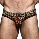 Andrew Christian Kalsonger Almost Naked Plush Leopard Brief Leopard polyester Large Herr
