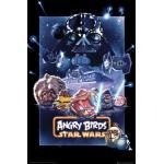 Angry Birds affisch Star Wars strid med tillbehörs