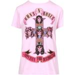 Rosa Guns N Roses T-shirts med tryck från ANIYE BY i Storlek S för Damer 