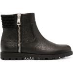 Svarta Ankle-boots från Gucci i storlek 37,5 med rundad tå i Läder för Damer 