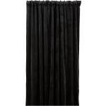 Anna Curtain Length Home Textiles Curtains Long Curtains Black Boel & Jan