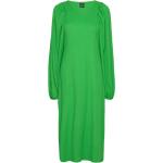 Knälånga Gröna Knälånga klänningar från Gina Tricot i Storlek XS för Damer 
