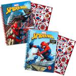 Blåa Spiderman Anteckningsböcker 25 delar 