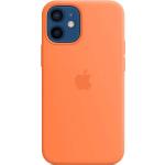 Orange iPhone 12 mini-skal Softcase för 12 tum i Silikon för Herrar 
