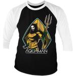 Aquaman Baseball 3/4 Sleeve Tee, Long Sleeve T-Shirt