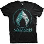 Aquaman - Distressed Shield T-Shirt, T-Shirt