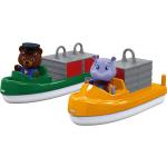 Aquaplay 2 Containerboats With Figurines Toys Bath & Water Toys Bath Toys Multi/patterned Aquaplay