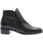 Svarta Ankle-boots från Ara på rea med Klackhöjd 3cm till 5cm i Läder för Damer 